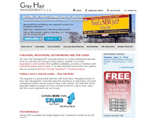 Tablet Screenshot of grayhairmanagement.com
